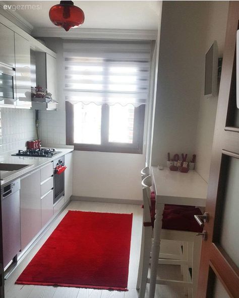 Kırmızı Mutfak Dekorasyon Fikirleri