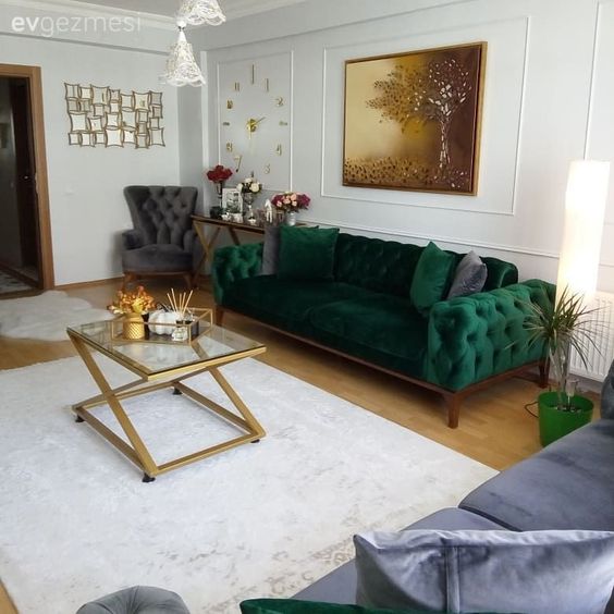 Şık Salon Dekorasyon Önerileri