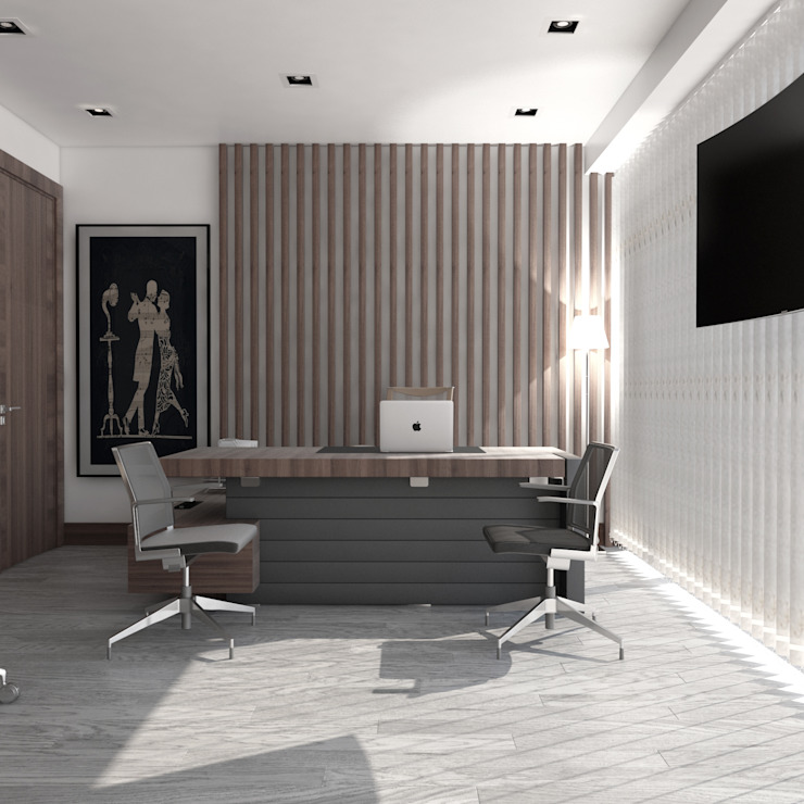 2020 Yeni Trend Geniş Ofis Dekorasyonu