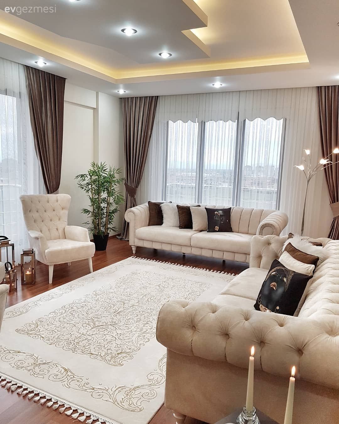 yüksek tavan salon aksesuar