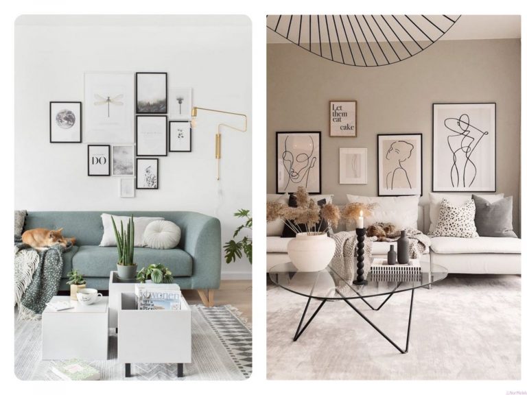 Minimalist Oturma Odası Dekorasyonu