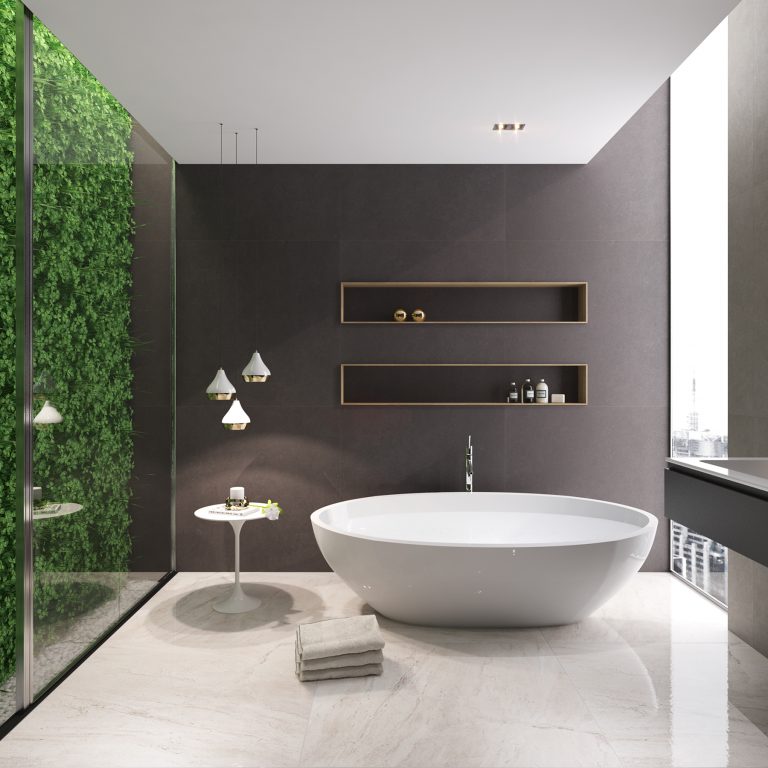 Modern Banyo Dekorasyonu