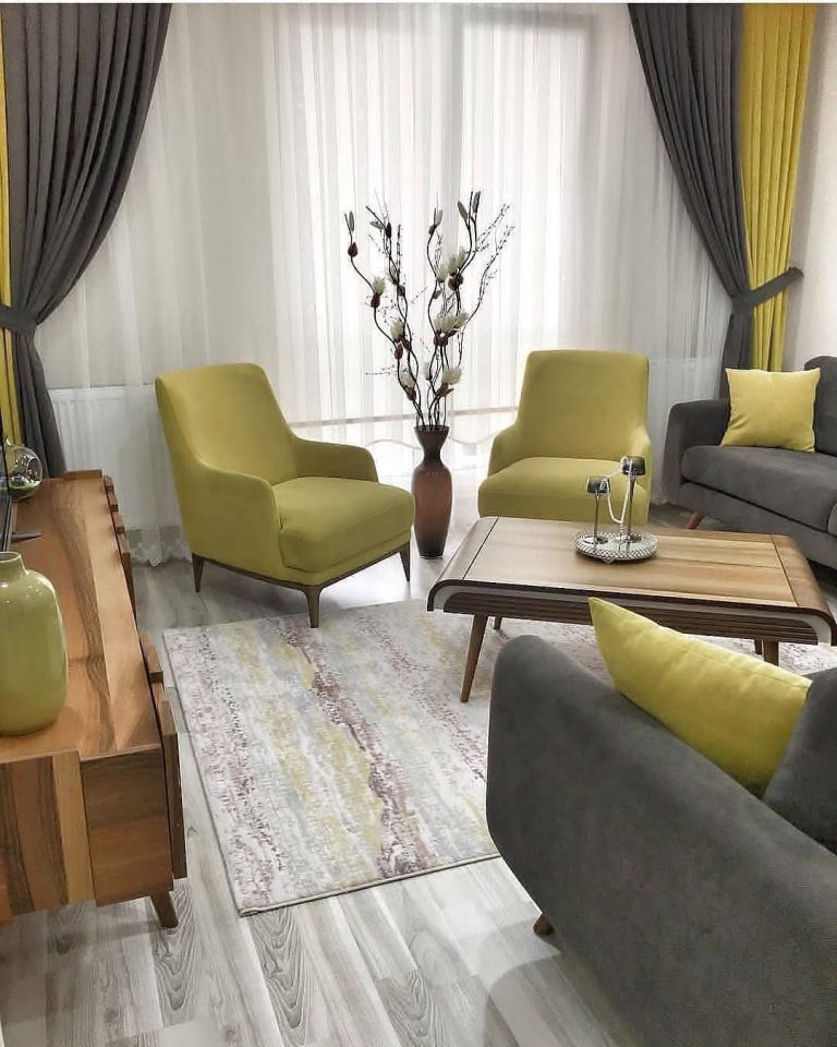 Hardal Rengi Ev Dekorasyonları