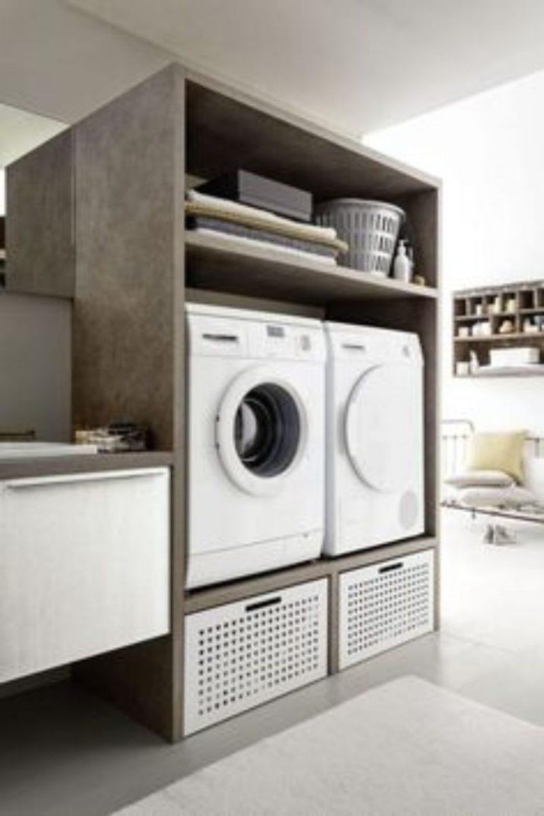 Çamaşır Makineli Banyo Dolabı Modelleri