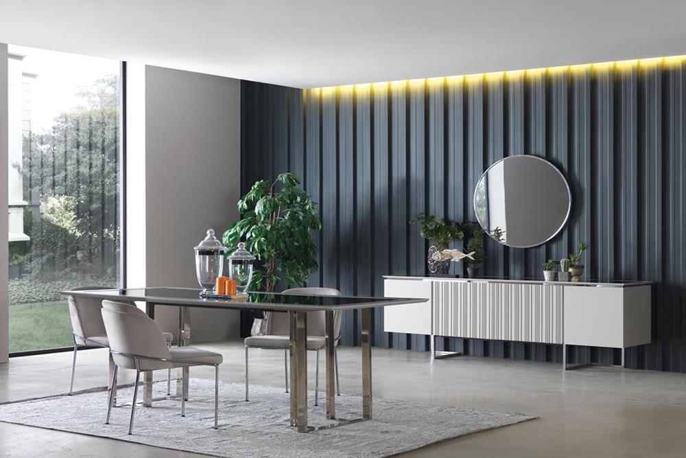 Minimalist Yemek Odası Dekoru