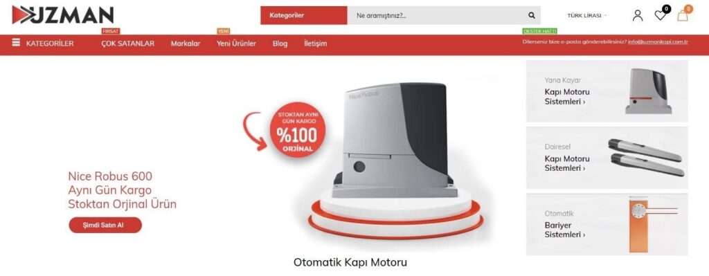 Güvenlik ve Kolaylık: Otomatik Kapı Motorlarıyla Tanışın