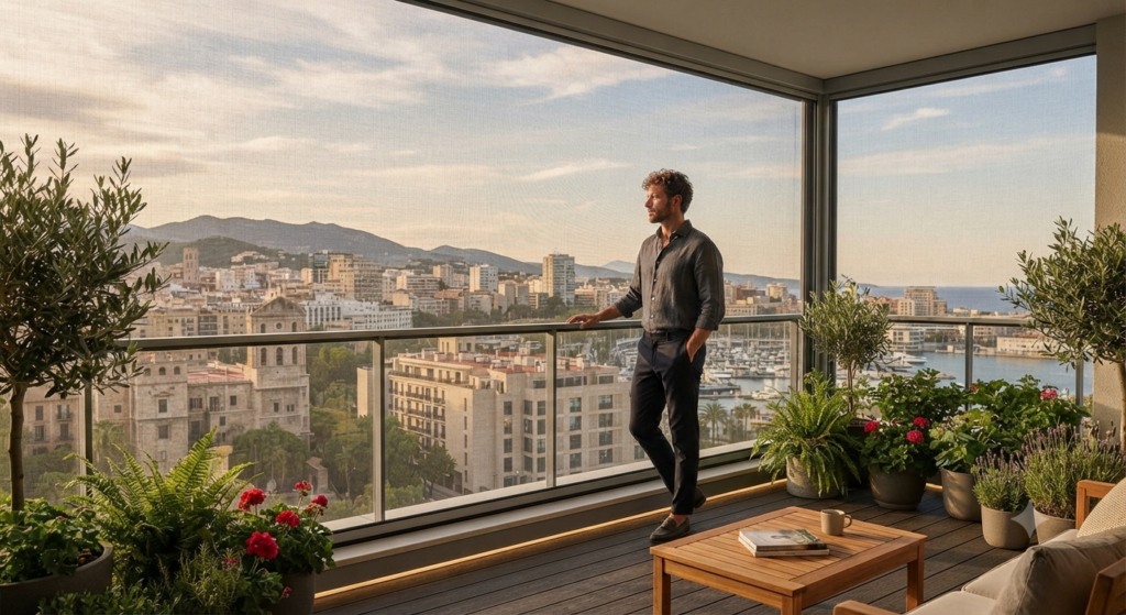 camsız balkon kapatma